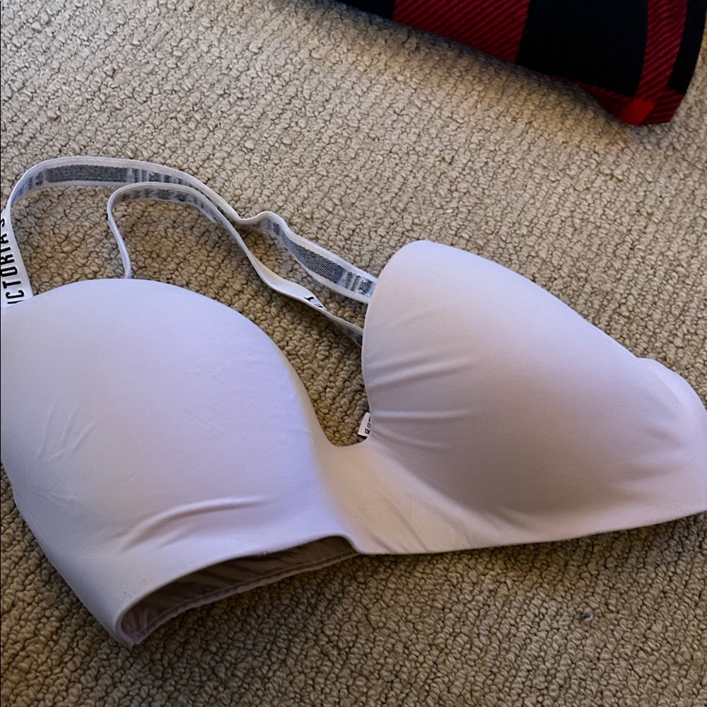 PINK Victoria's Secret Cream Padded Bra